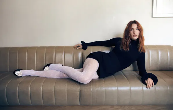 Girl, young, beautiful, actress, long-haired, Sophie Nelisse