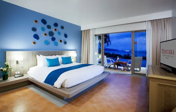 Ocean, facing, Centara-Blue-Marine-Resort-Spa-Phuket_Premium Deluxe