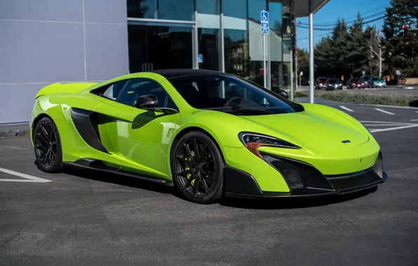 Картинка McLaren, Green, san francisco, 675LT, Napier, 5365