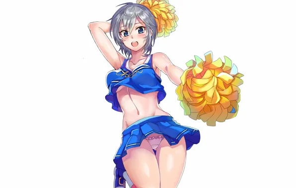 Girl, sexy, lingerie, Anastasia, cleavage, panties, boobs, anime