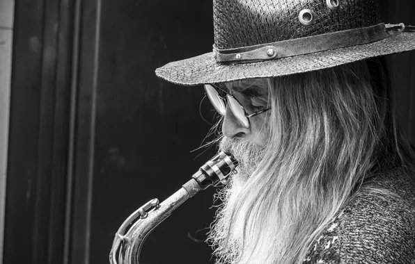 Music, musician, saxophone, saxophonist