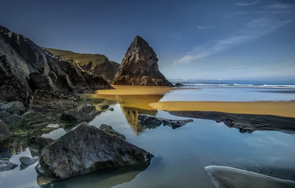 Море, скалы, берег