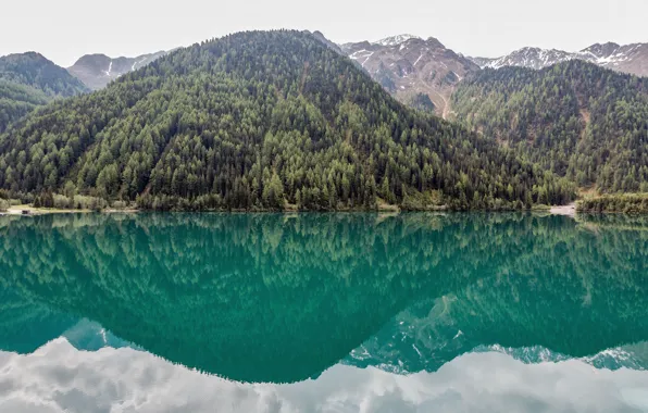 Вода, Природа, Отражение, Озеро, Деревья, Гора, Лес, Пейзаж