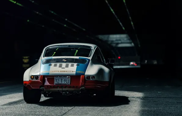 Дорога, город, 911, dark, sportcar, road, german, urban