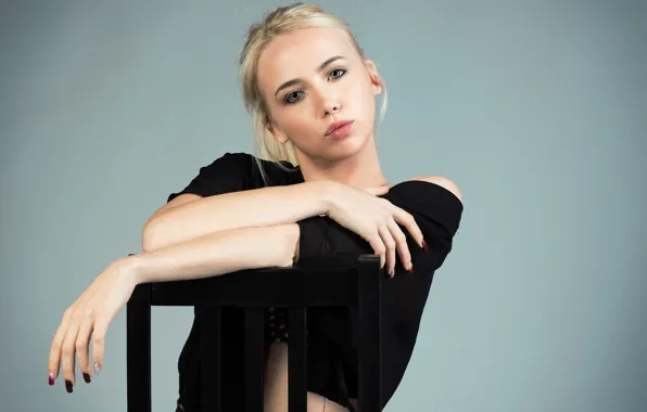 Взгляд, лицо, модель, милашка, Barbara