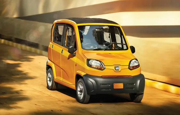 Картинка car, subcompact, Bajaj, Qute, Bajaj Qute