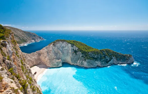 Картинка море, лето, небо, Греция, David Havenhand рhotography, Ионические острова