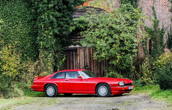 Красный, Спорткар, Классический автомобиль, Jaguar XJR-S