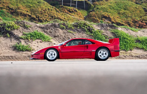 Картинка Ferrari, F40, 1990, Ferrari F40