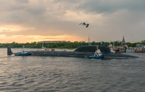 Лодка, Казань, подводная, атомная, Ясень М