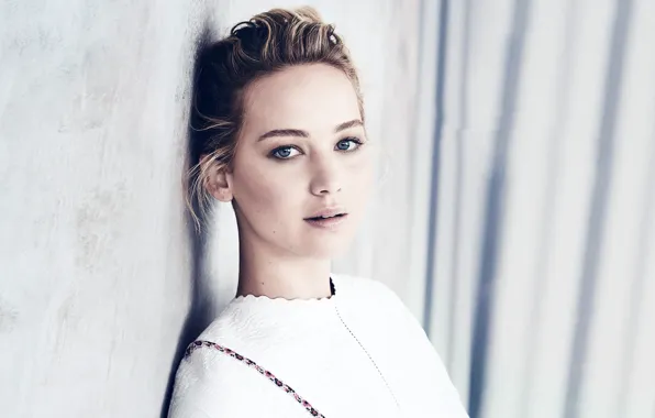 Взгляд, актриса, фотомодель, Jennifer Lawrence, Дженнифер Лоуренс