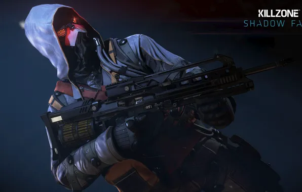 Gun, game, Killzone, weapon, hood, Killzone Shadow Fall