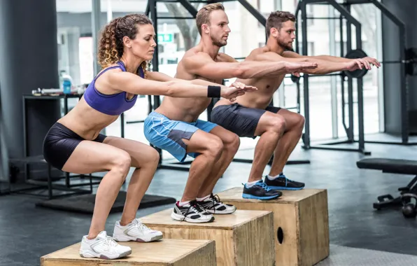 Group, fitness, gym