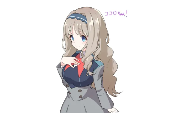 Девушка, фон, Darling In The Frankxx, Милый во Франксе, Кокоро