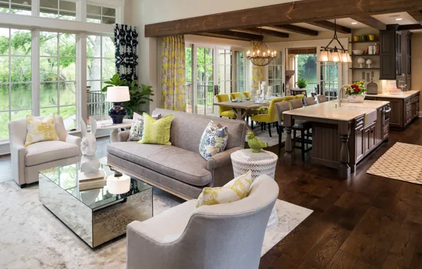 Картинка house, interior, living space, design. french style