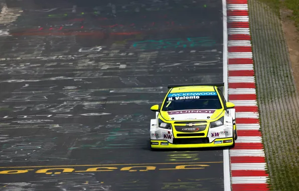 Chevrolet, Cruze, WTCC, Поребрик, Hugo Valente