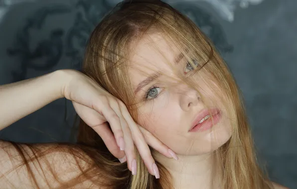 Long hair, model, gorgeous, photoshoot, posing, closeup, beautiful face, blonde beauty
