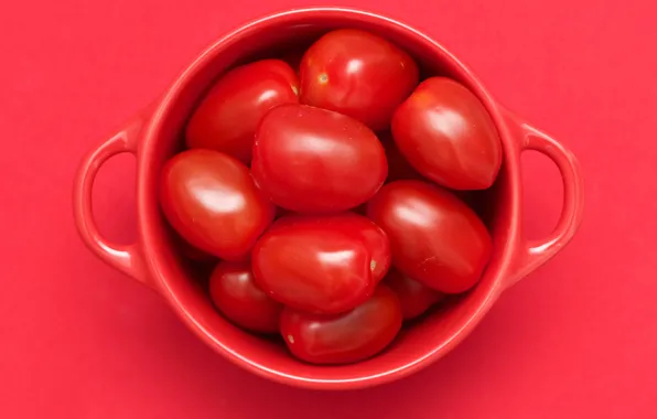 Картинка чашка, томаты, Red cubed