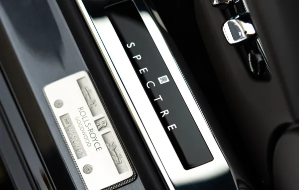 Rolls-Royce, Spectre, badge, Rolls-Royce Spectre