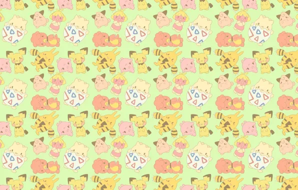 Картинка фон, текстура, аниме, арт, покемон