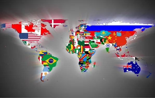 Обои страны, карта, флаги на телефон и рабочий стол, раздел разное,  разрешение 1680x1050 - скачать