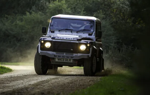 Картинка дорога, Land Rover, Defender, 2013, 2014, Challenge, Bowler