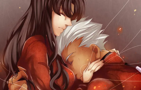 Рин, арчер, Судьба ночь схватки, Fate / Stay Night