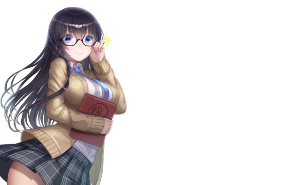 Girl, anime, pretty, japanese, skirt, bishojo, seifuku, Sangai Senki
