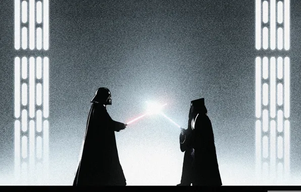 Картинка star wars, Darth Vader, lightsaber, jedi, sith, Obi-Wan Kenobi, Star Wars: Episode IV A New …
