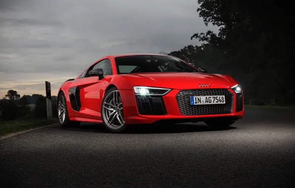 Картинка Audi, V10, Plus, '2015, r8