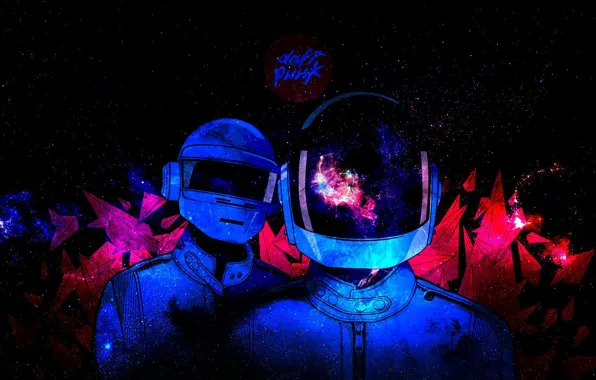 Музыка, Космос, Стиль, Фон, Daft Punk, Thomas Bangalter, Дафт Панк, Маски