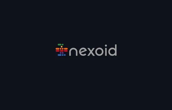 Dark, logo, nexoid