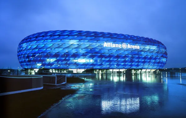 Футбол, Munich, стадион, munich, Allianz Arena