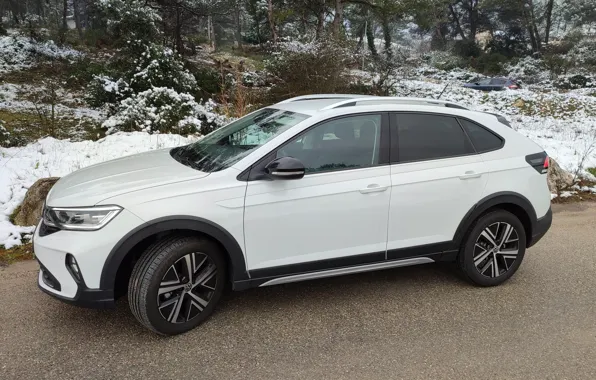 Volkswagen, Snow, snow, Nivus, Taigo