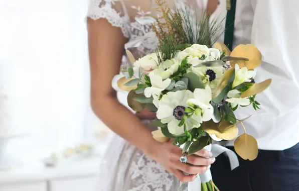 Букет, невеста, свадьба, bouquet, wedding, bride