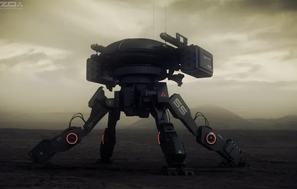 Машина, горы, Mech concepts