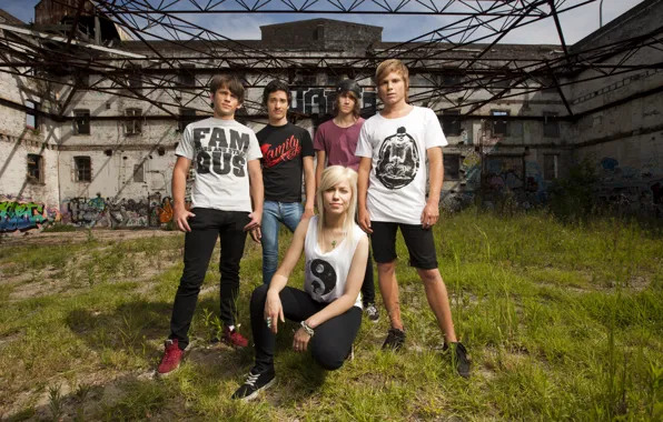 Pop Punk, Jenna McDougall, Tonight Alive, Дженна МакДугалл, Matt Best, Whakaio, Jake Hardy, Cam Adler