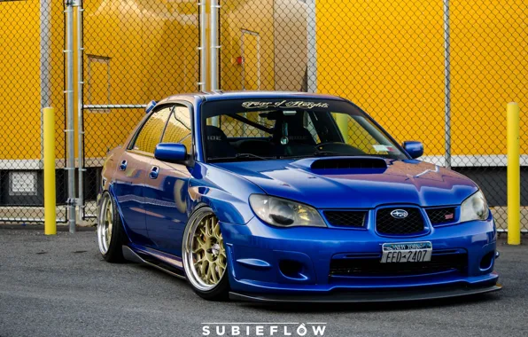 Turbo, wheels, subaru, blue, wrx, impreza, jdm, tuning