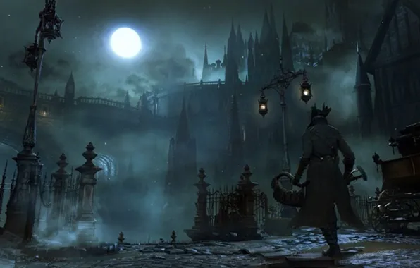 Игры, рпг, Bloodborne, кроверождённый