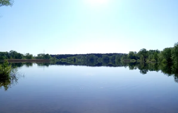 Природа, Река, Воронеж, Усмань, Разлив