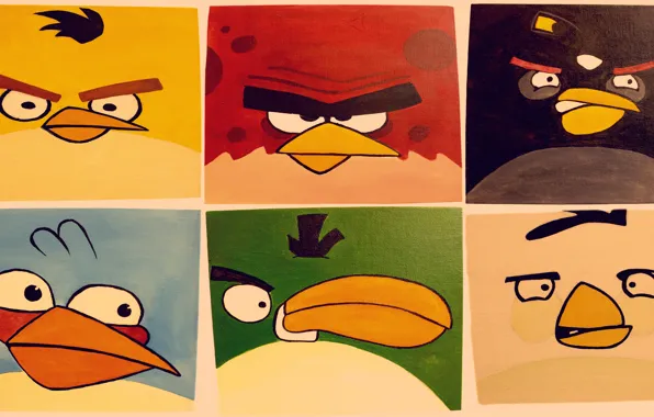 Картинка птицы, игра, apple, iphone, картинка, ipad, angry birds