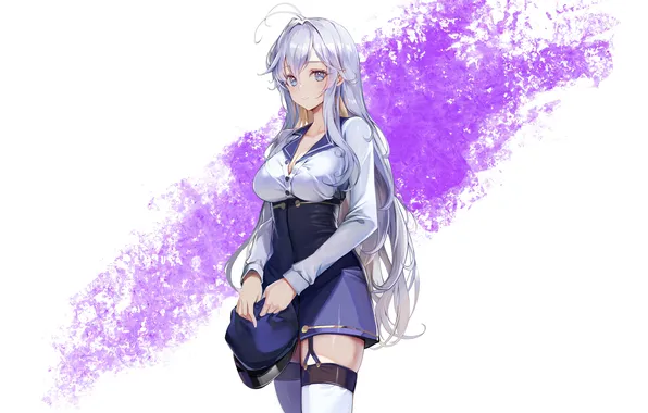 Kawaii, girl, white, hot, sexy, boobs, anime, pretty