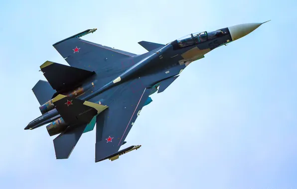 Картинка небо, Су-30СМ, Su-30SM