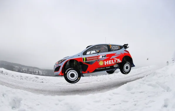 Прыжок, Hyundai, WRC, Rally, i20, Neuville