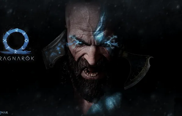 Руны, Kratos, Кратос, God of War: Ragnarök, God of War Ragnarok, Гибель Богов