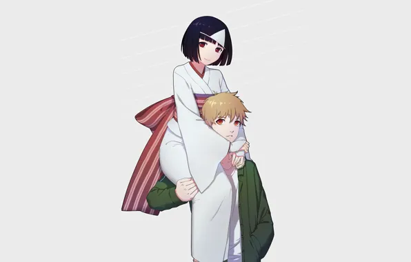 Аниме, арт, парень, Бездомный Бог, Noragami, Юкине, Нора