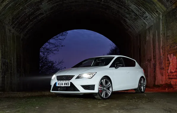 Картинка White, Leon, 280, SEAT, Cupra