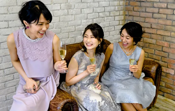 Dress, woman, lady, three women