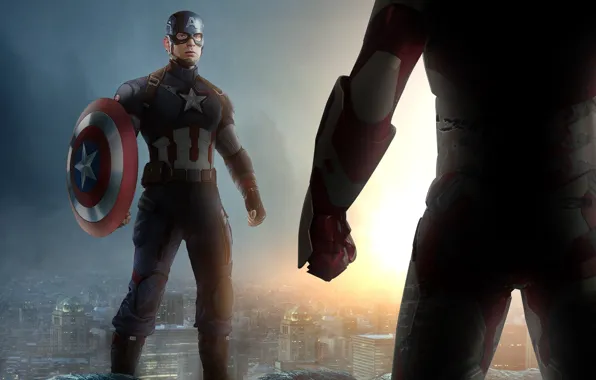 Команда, Captain America, Капитан америка, Civil War, Раскол мстителей