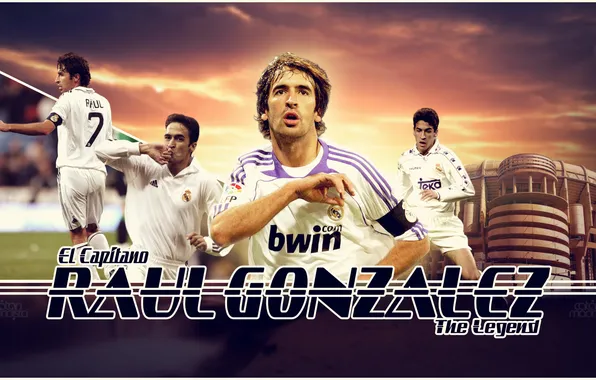 Legend, Football, Real Madrid, Soccer, Raul, Raul Gonzalez Blanco, Spanish, Raul Gonzales